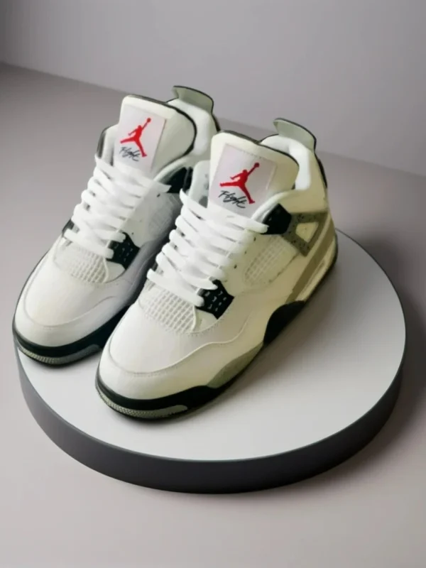 Air Jordan 4 WHITE CEMENT - Image 2